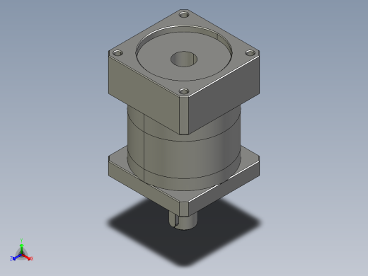齿轮行量减速机PLF60-10-S2-P2