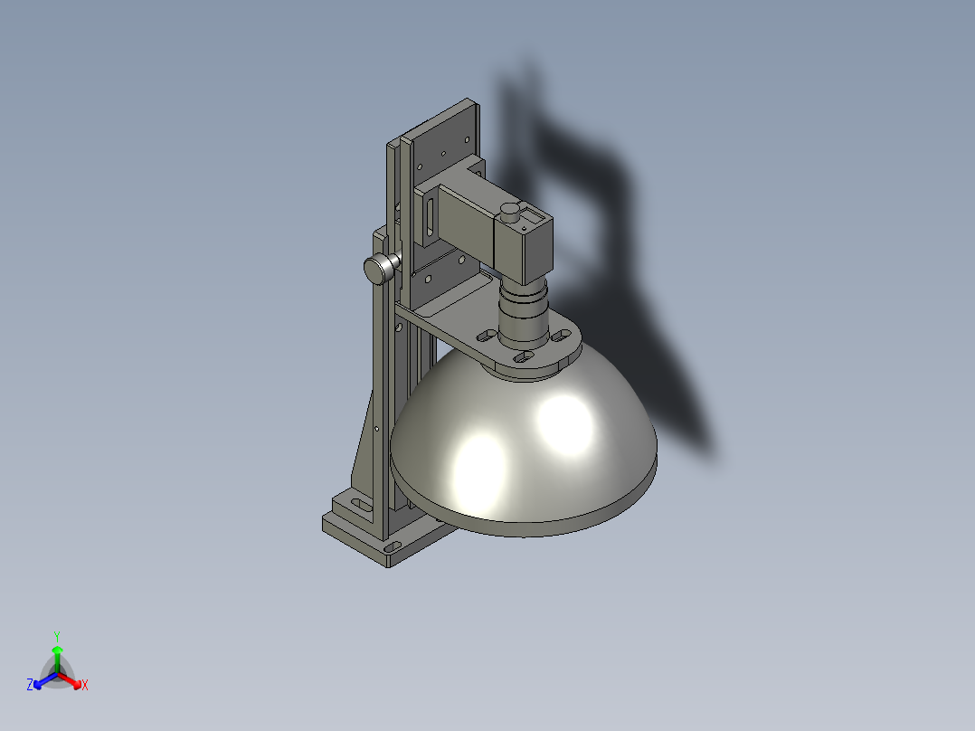 LXYC-BOSS020600-内壁端面检测机构正等轴测图