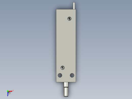 气缸自动化装配生产设备设计-A_CDU20-50D-A93L(0)俯视缩略图