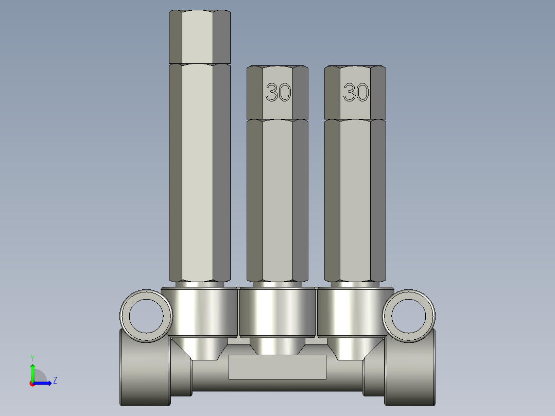 PV-5S-50+30计量组件左视图