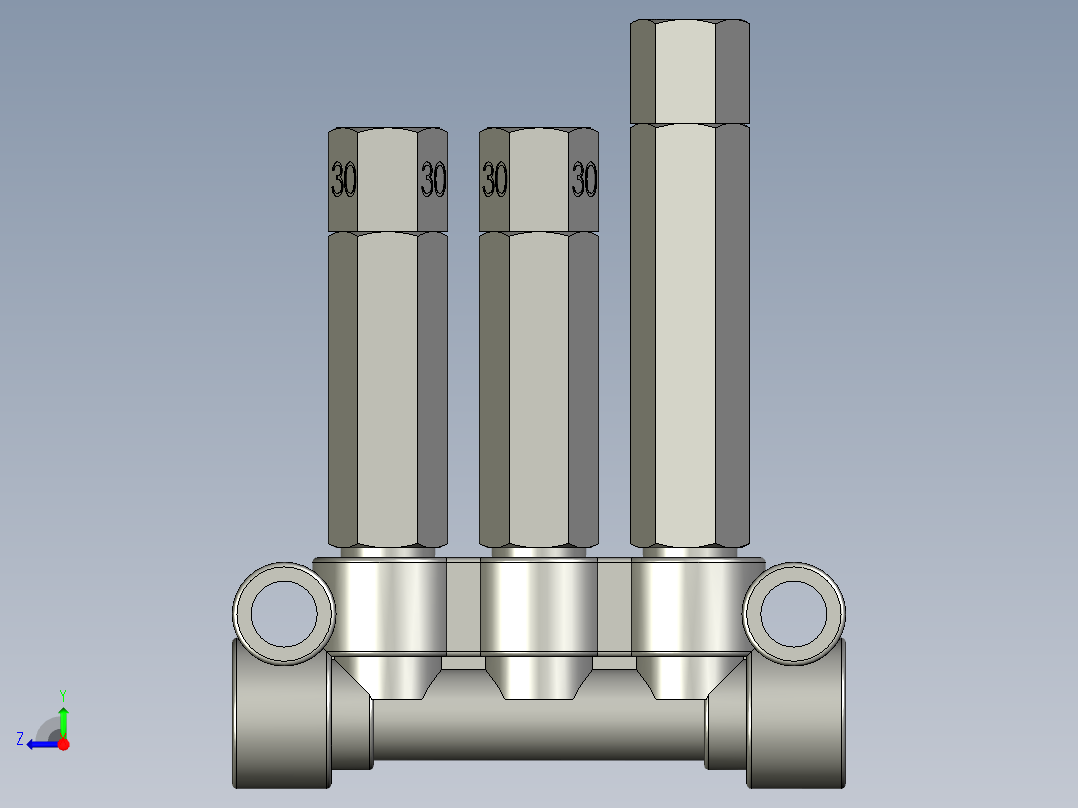 PV-5S-50+30计量组件右视图
