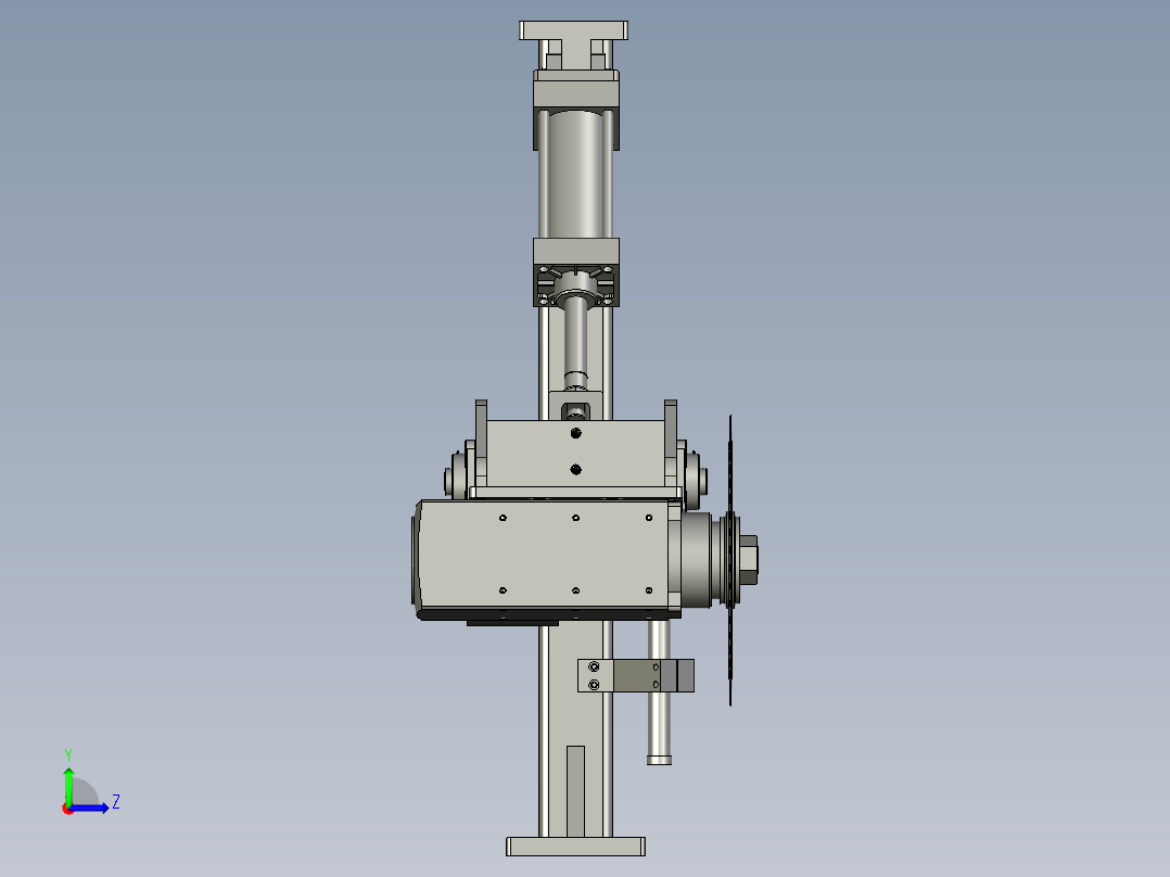 裁断部分11左视图
