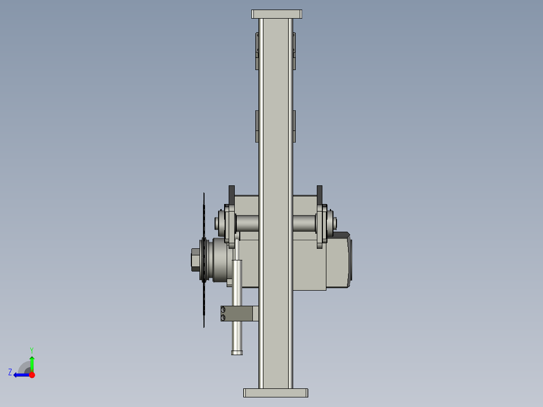 裁断部分11右视图