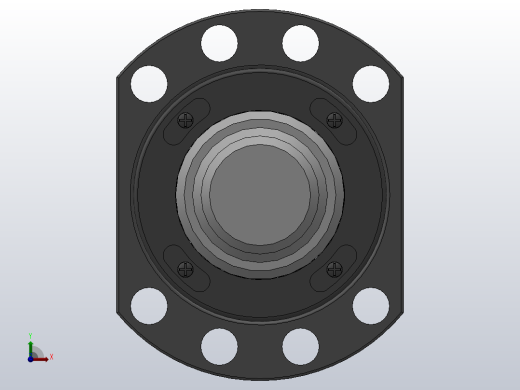 TBI滚珠丝杆╱滚珠丝杠SFA型[SFSR5005-3.8]前视缩略图