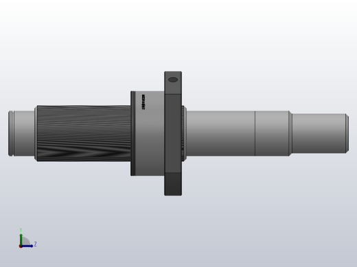 TBI滚珠丝杆╱滚珠丝杠SFA型[SFSR5005-3.8]左视缩略图