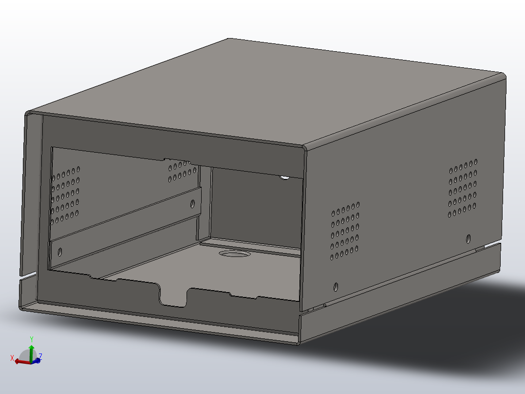 电子箱体-13主视图