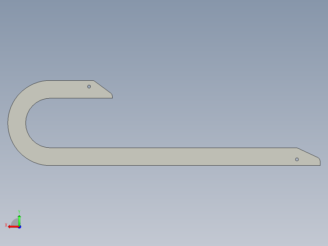 气缸自动化装配生产设备设计-MHPKS203-45-20-A(电缆保护链)左视图