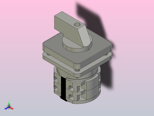 LW32-20_D111_2万能转换开关三维模型202102正等轴测缩略图