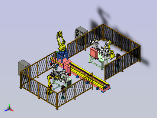 机器人自动焊接系统单元