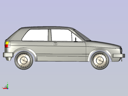 高尔夫汽车后视缩略图