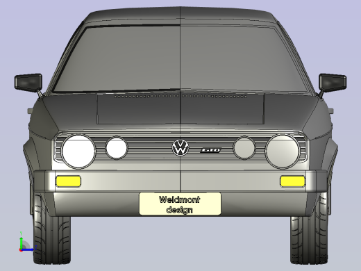 高尔夫汽车左视缩略图