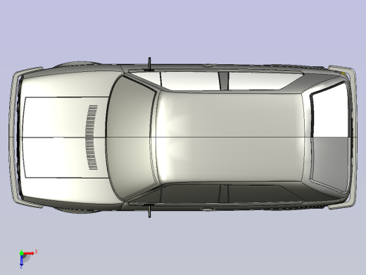 高尔夫汽车俯视缩略图