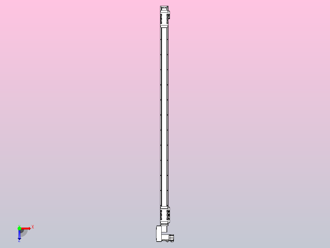 皮带直线轴双滑块型TPA-GCBS-50-P42-L575-QL-M10-N3俯视图