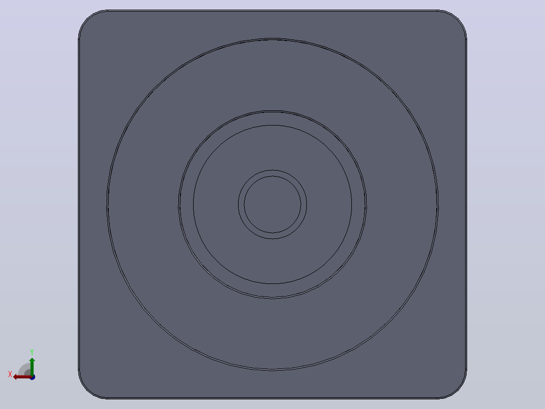 ZDR精密行星78ZR二级后端盖后视图