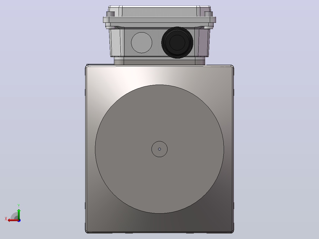 DS85D-CF30(大线盒) 精密锯切电机[DS85D-S03P6.00-SCF30]后视图