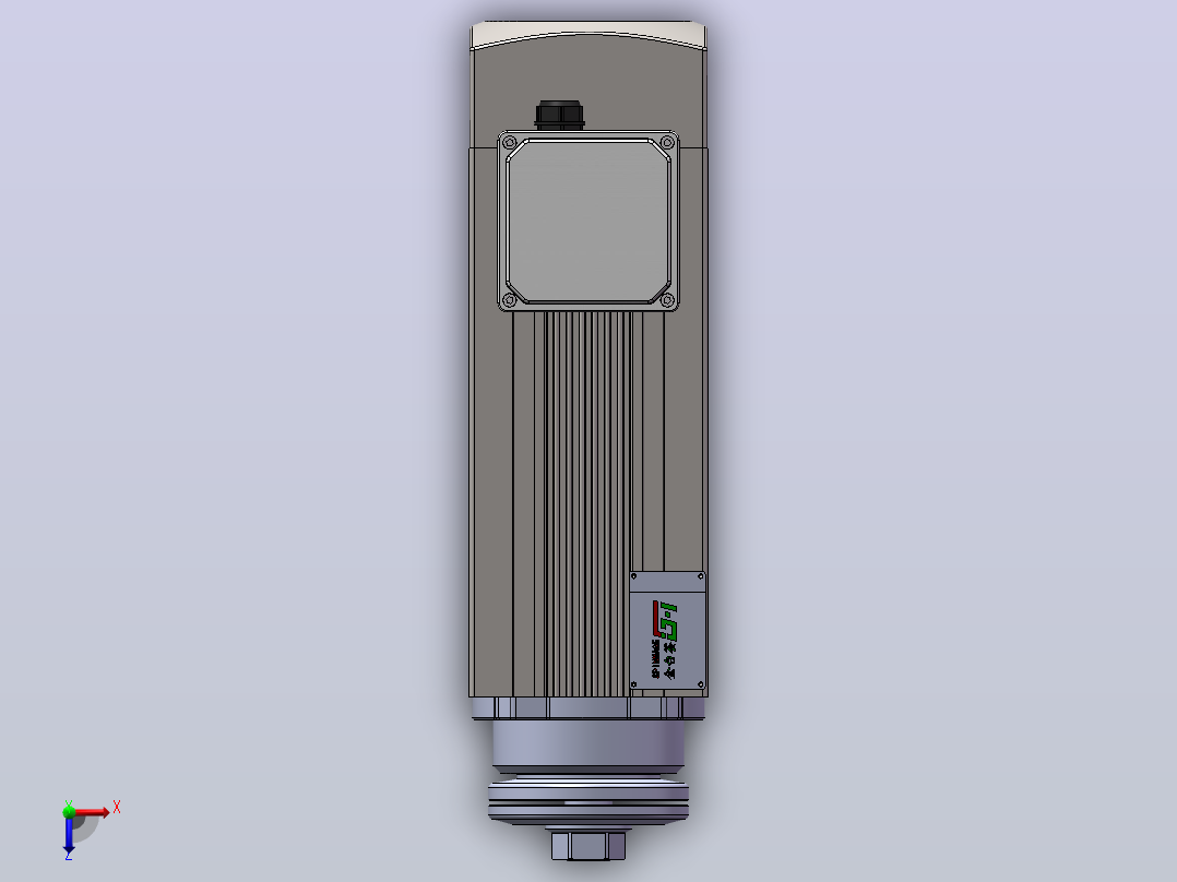 DS85D-CF30(大线盒) 精密锯切电机[DS85D-S03P6.00-SCF30]俯视图