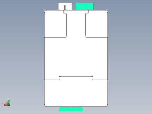 DIN 导轨盒 82x54x32MM后视缩略图
