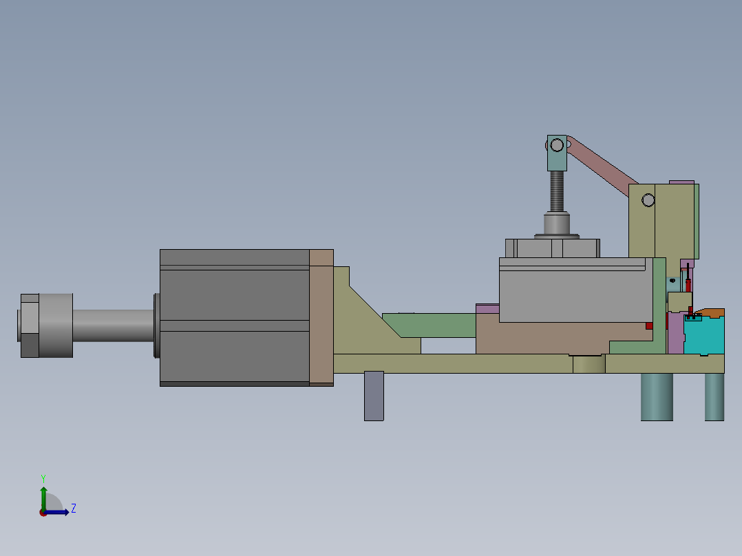 SMT连接器自动插端机sw12可编辑左视图