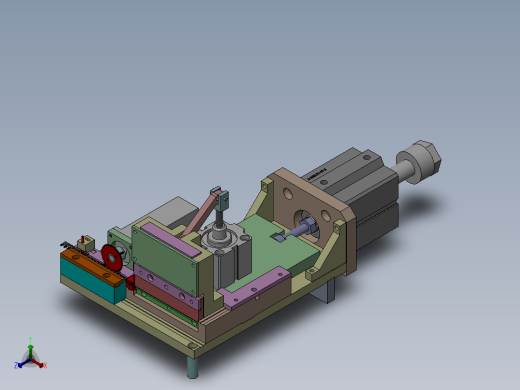 SMT连接器自动插端机sw12可编辑正等轴测缩略图