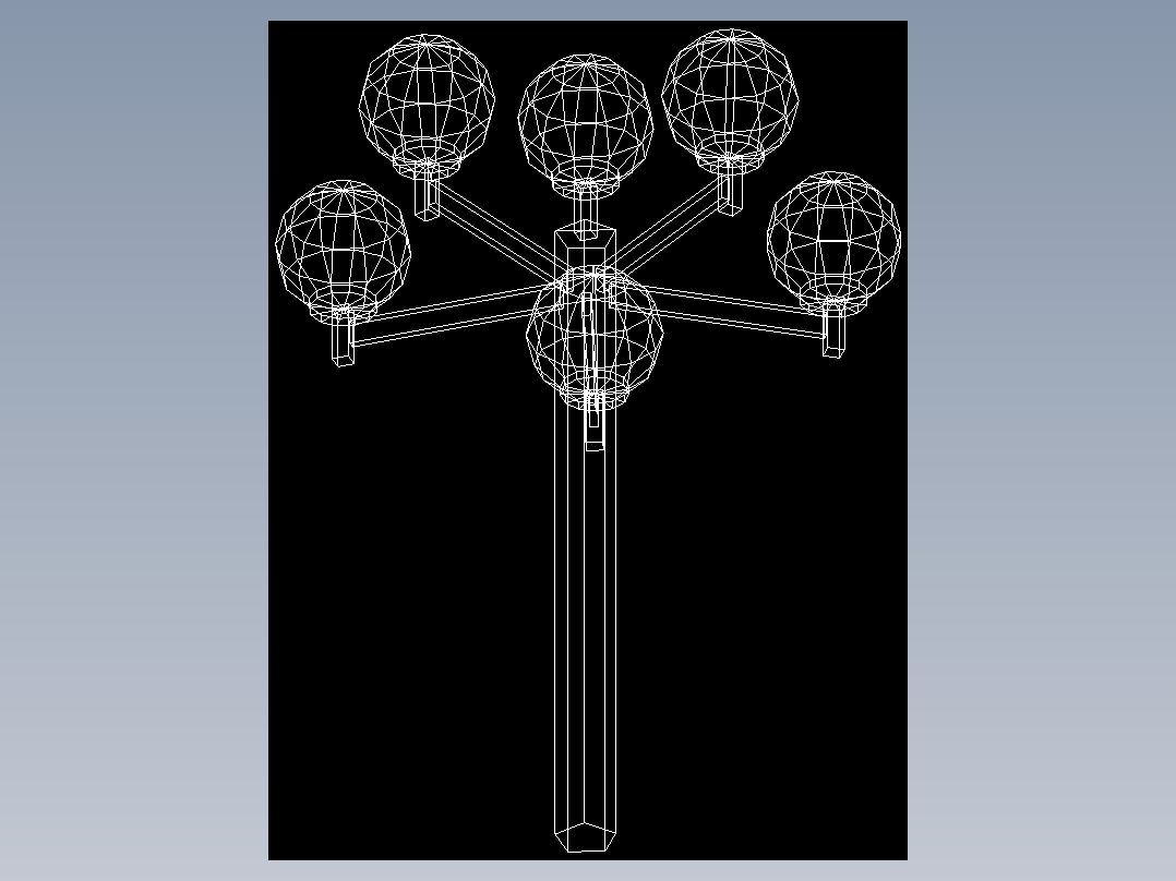 室内家具及植物三维模型八-D167