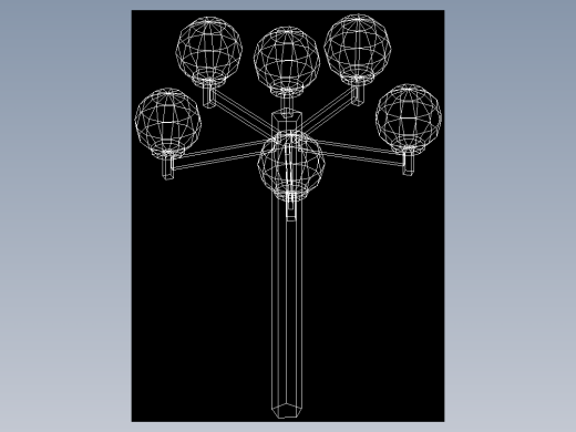 室内家具及植物三维模型八-D167