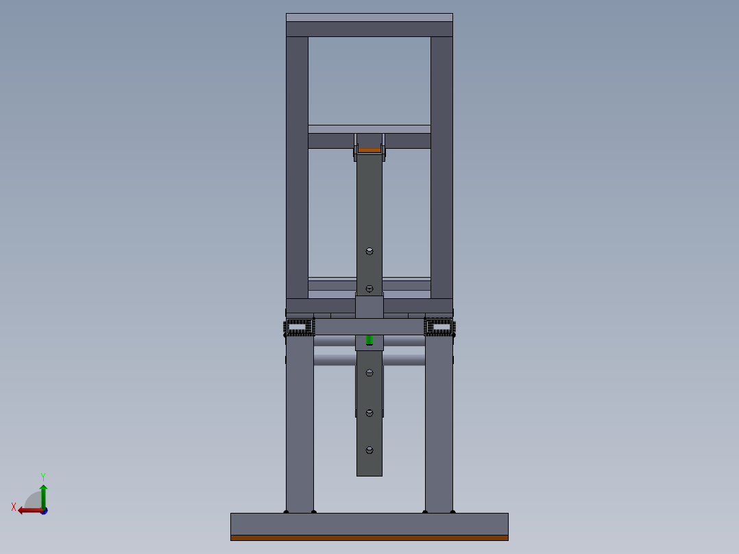 体操凳SW2013后视图