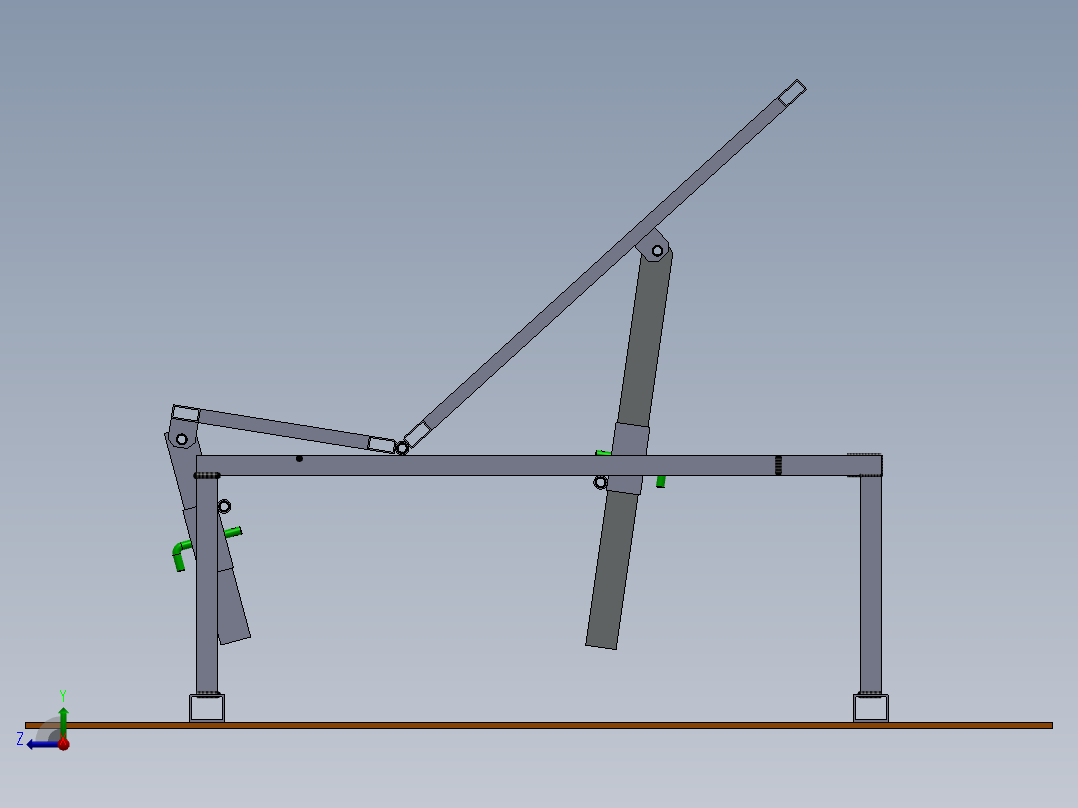 体操凳SW2013右视图