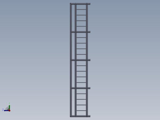 客厅阳台栏杆右视缩略图