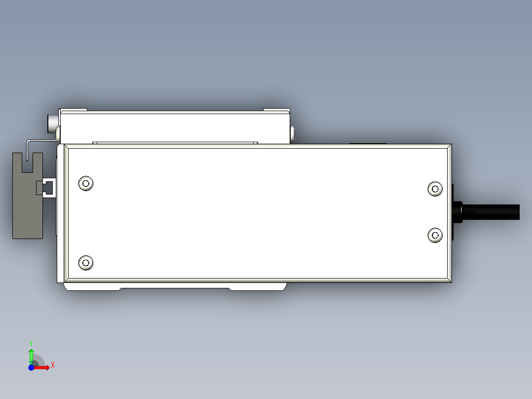 Toyo东佑达直线模组-ECH12-500-BL-200W前视图