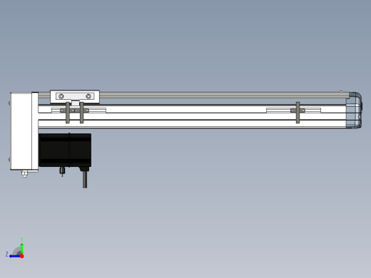 Toyo东佑达直线模组-ETH12-400-BM-200W右视缩略图