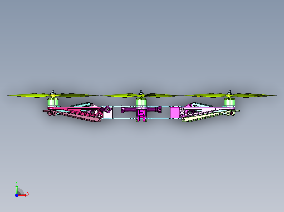 大疆风火轮系列F550前视图