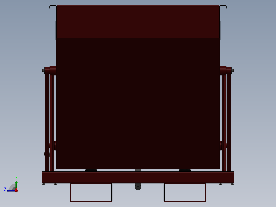 非标车削集装箱模型