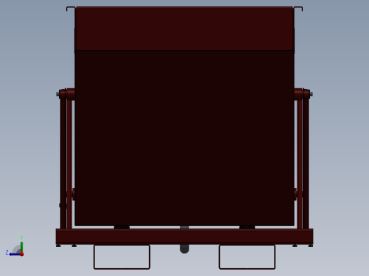 非标车削集装箱模型