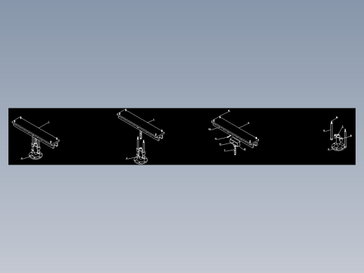 LED灯安装用辅助调节机构
