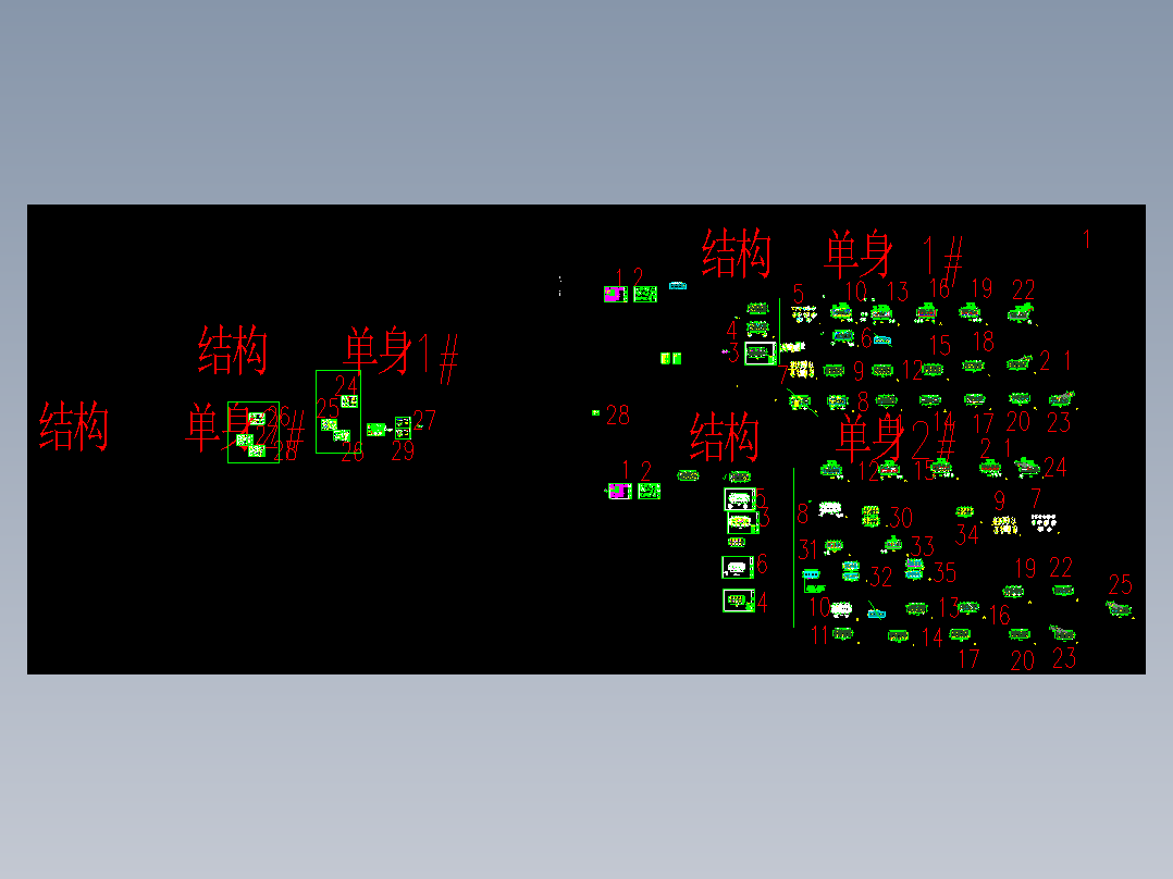 4739.98平米地下一层地上六层框架住宅楼投标文件编制(清单报价、建筑结构图)