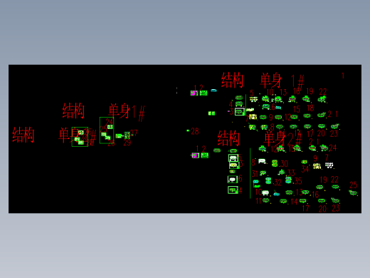 4739.98平米地下一层地上六层框架住宅楼投标文件编制(清单报价、建筑结构图)