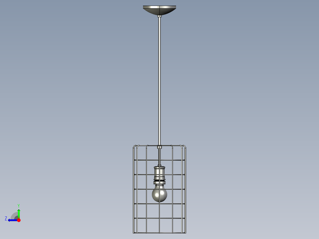 复古吊灯7右视图