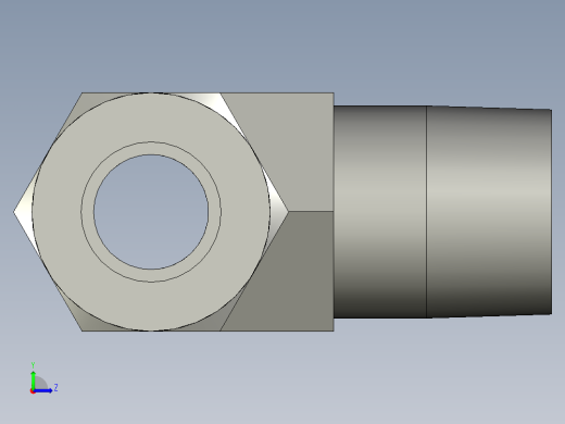 卡套式工业通用硬管接头8-8-8_sbu-s左视缩略图