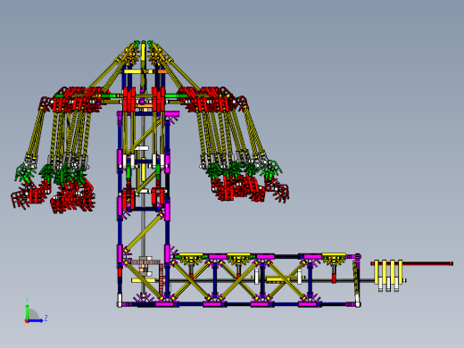 拼插积木华丽摇摆骑 INVENTOR STP左视缩略图