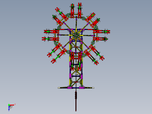 拼插积木华丽摇摆骑 INVENTOR STP俯视缩略图