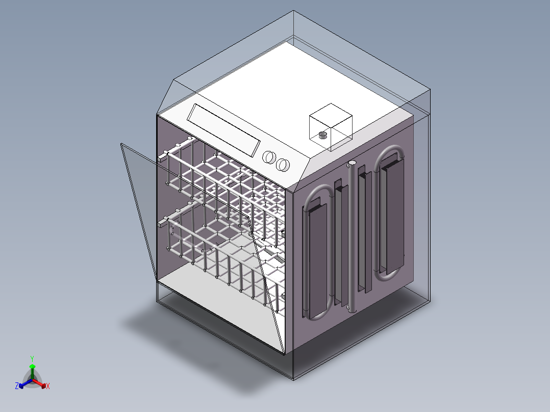 零件正等轴测图
