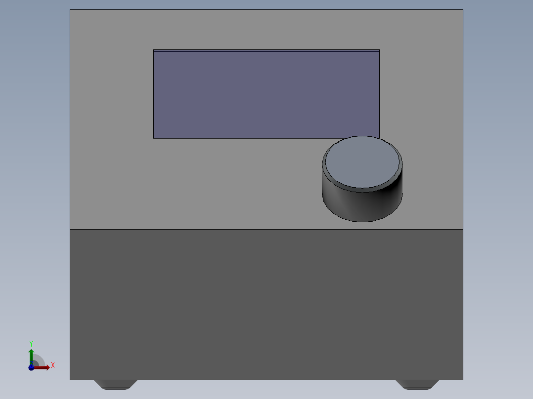 电器柜 电控柜 (45) 机械设计素材前视图