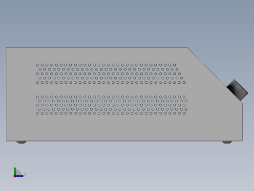 电器柜 电控柜 (45) 机械设计素材左视缩略图