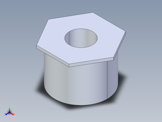 CPVC管件16-Sch80_ReducerBushing_SxSPIG_9837-248_2in x 0.75in正等轴测缩略图