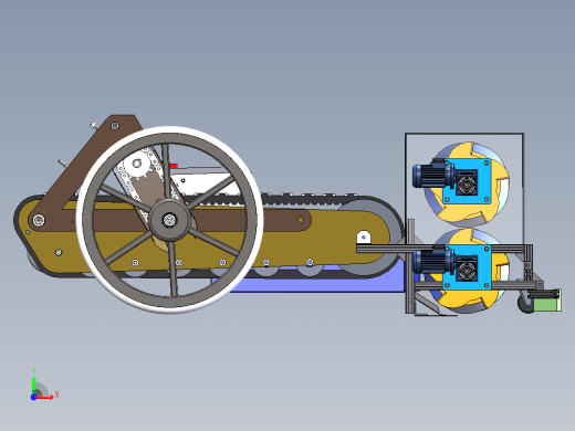 履带除草机前视缩略图