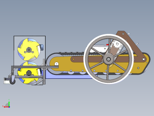 履带除草机后视缩略图
