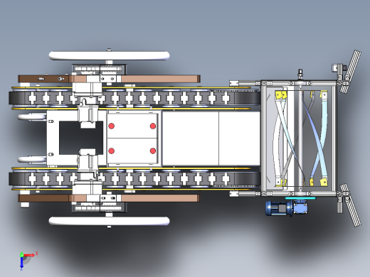 履带除草机俯视缩略图