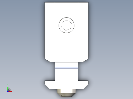 型材-BR 10-10 INNER BRACKET KJN535571前视缩略图