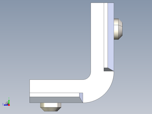 型材-BR 10-10 INNER BRACKET KJN535571右视缩略图