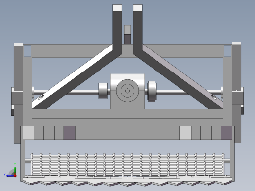 麦冬收割机（精）【含图和文档】右视缩略图
